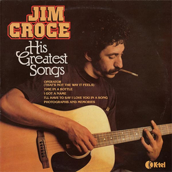 Jim Croce His Greatest Songs Vinyl LP USED