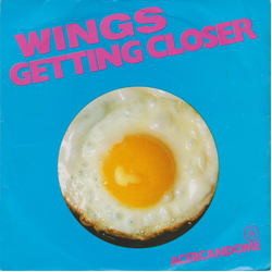 Paul McCartney & Wings Getting Closer = Acercandome Vinyl 7" USED