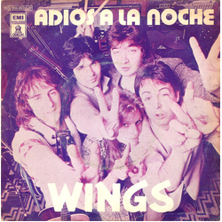 Paul McCartney & Wings Adios A La Noche Vinyl 7" USED