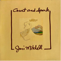 Joni Mitchell Court And Spark Vinyl LP USED