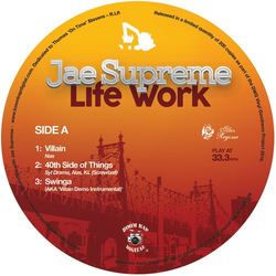 Jae Supreme Life Work Vinyl 12" USED
