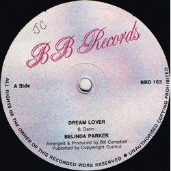 Belinda Parker Dream Lover Vinyl 12" USED