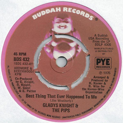 Gladys Knight And The Pips Best Thing That Ever Happened To Me Vinyl 7" USED