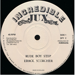 Errol Scorcher / Junior Delgado Rude Boy Step / Let Him Go Vinyl 12" USED