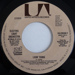 Electric Light Orchestra Livin' Thing Vinyl 7" USED