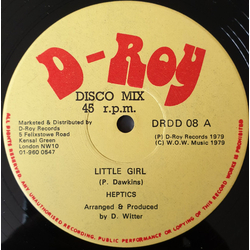 The Heptics / D-Roy Band Little Girl / Dub The Girl Vinyl 12" USED