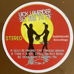 Vick Lavender Set Fire To Me Vinyl 12" USED