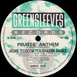 Home T / Cocoa Tea / Shabba Ranks Pirates' Anthem Vinyl 12" USED