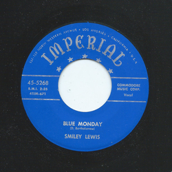Smiley Lewis Down The Road / Blue Monday Vinyl 7" USED