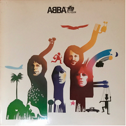 ABBA The Album Vinyl LP USED