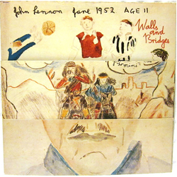John Lennon Walls And Bridges Vinyl LP USED