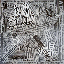 Toxic Zombies Die Toxic Vinyl LP USED