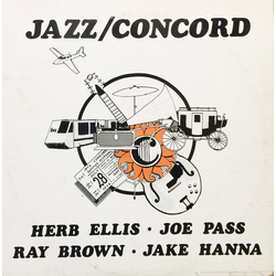 Herb Ellis / Joe Pass / Ray Brown / Jake Hanna Jazz/Concord Vinyl LP USED