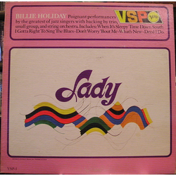 Billie Holiday Lady Vinyl LP USED