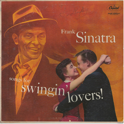 Frank Sinatra Songs For Swingin' Lovers Vinyl LP USED