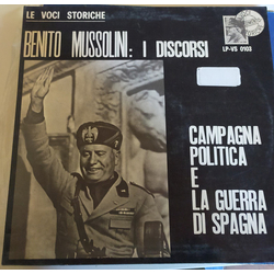 Benito Mussolini Benito Mussolini: I Discorsi - Volume Terzo - La Campagna Politica E La Guerra di Spagna Vinyl LP USED