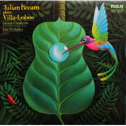 Julian Bream / Heitor Villa-Lobos / London Symphony Orchestra / André Previn Julian Bream Plays Villa-Lobos Vinyl LP USED