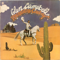 Glen Campbell Rhinestone Cowboy Vinyl LP USED