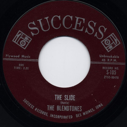 The Blendtones The Slide / Come On Home Vinyl 7" USED