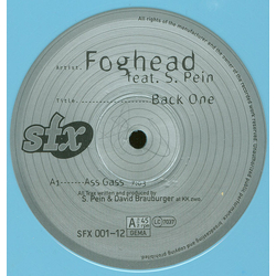 Foghead / Sebastian R. Pein Back One Vinyl 12" USED