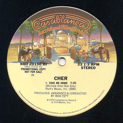 Cher Take Me Home Vinyl 12" USED