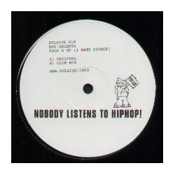 Boo Selekta Fuck U Up (I Hate Hip Hop) Vinyl 12" USED