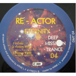 Re-Actor Eternity Vinyl 12" USED