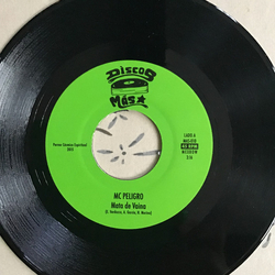MC Peligro Mata De Vaina Vinyl 7" USED