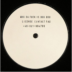 DJ Darkzone Who Da Fuck Is Bou Bou Vinyl 12" USED