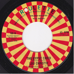 Lou Christie Two Faces Have I / The Gypsy Cried Vinyl 7" USED
