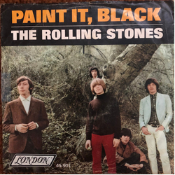The Rolling Stones Paint It, Black Vinyl 7" USED