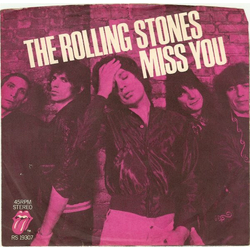 The Rolling Stones Miss You Vinyl 7" USED
