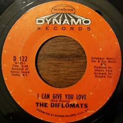 The Diplomats (2) I Can Give You Love / I'm So Glad I Found You Vinyl 7" USED