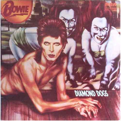 David Bowie Diamond Dogs Vinyl LP USED