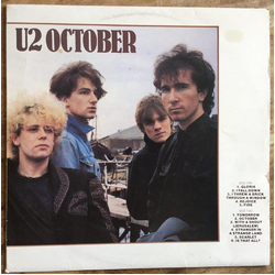 U2 October Vinyl LP USED