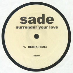 Sade Surrender Your Love / Haunt Me (Mixes) Vinyl 12" USED