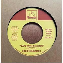 Eddie Kendricks Date With The Rain / Intimate Friends Vinyl 7" USED