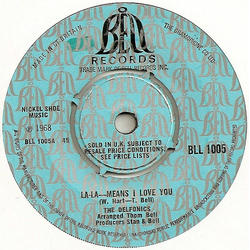 The Delfonics La-La-Means I Love You / Can't Get Over Losing You Vinyl 7" USED