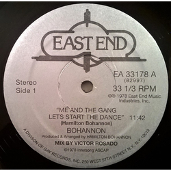 Hamilton Bohannon Lets Start The Dance Vinyl 12" USED