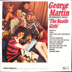 George Martin George Martin Instrumentally Salutes The Beatle Girls Vinyl LP USED