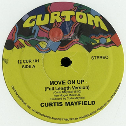 Curtis Mayfield Move On Up Vinyl 12" USED
