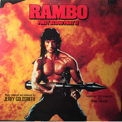 Jerry Goldsmith Rambo: First Blood Part II (Original Motion Picture Soundtrack) Vinyl LP USED