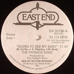The Fatback Band Going To See My Baby Vinyl 12" USED