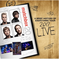Matchbox Twenty A Brief History Of Everything Tour 2017 Live Vinyl 2 LP USED