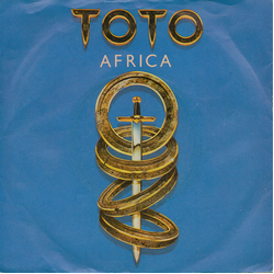 Toto Africa Vinyl 7" USED