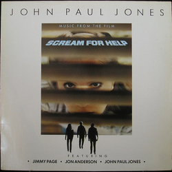 John Paul Jones / Jimmy Page / Jon Anderson Music From The Film Scream For Help Vinyl LP USED