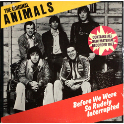 The Animals Before We Were So Rudely Interrupted Vinyl LP USED