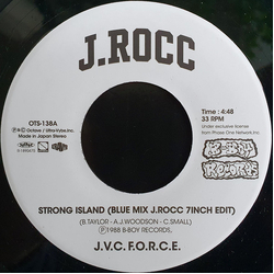 J.V.C. F.O.R.C.E. Strong Island (Blue Mix J.Rocc 7inch Edit) Vinyl 7" USED