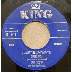 Earl Bostic And His Orchestra I'm Getting Sentimental Over You / Flamingo Vinyl 7" USED