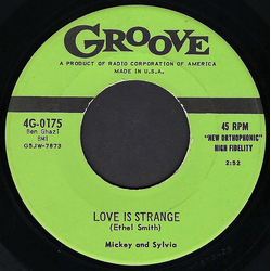 Mickey & Sylvia Love Is Strange Vinyl 7" USED